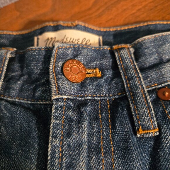 Madewell Women's Size 27 The Perfect Vintage Jeans Straight Leg - Picture 6 of 9